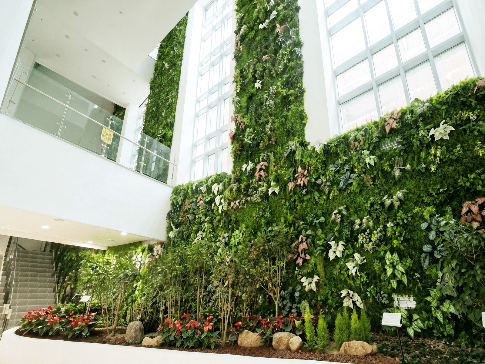 역곡다목적체육센터 — 아트리움 전경